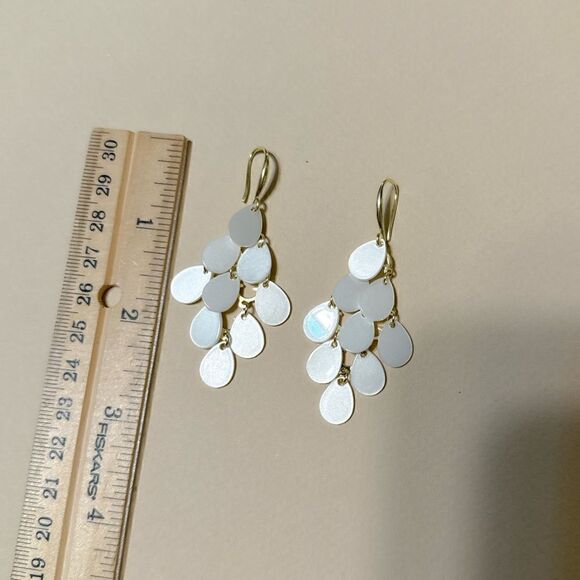 Crystal drop earrings M647 - Picture 4 of 4